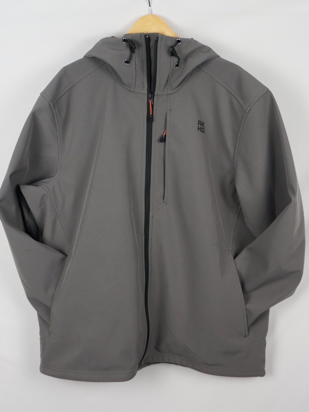 Duluth Trading Post AKHG Free Clime Soft Shell Hooded Jacket, Large